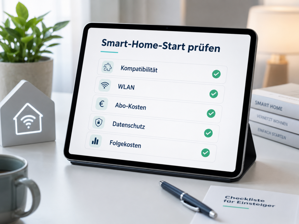 Checkliste mit typischen Fehlern beim Smart-Home-Einstieg